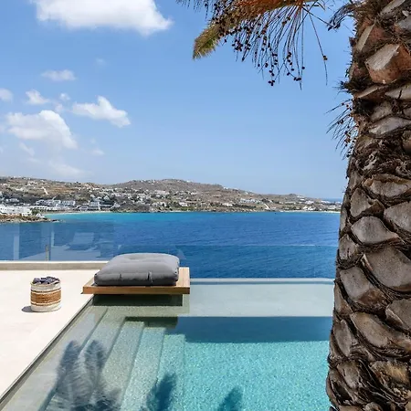 Lilium Ii - Sanctuary Overlooking Psarou Bay Villa Pszarú